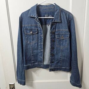Kut From The Kloth Slim Fit Jean Jacket, Sz M, Like New